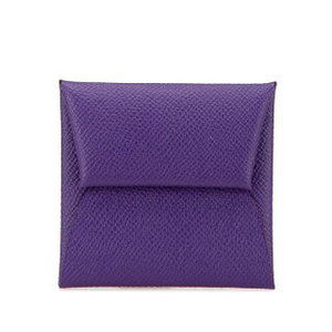 Hermes Bastia Coin Case Wallet Purple Grenemonsieur s